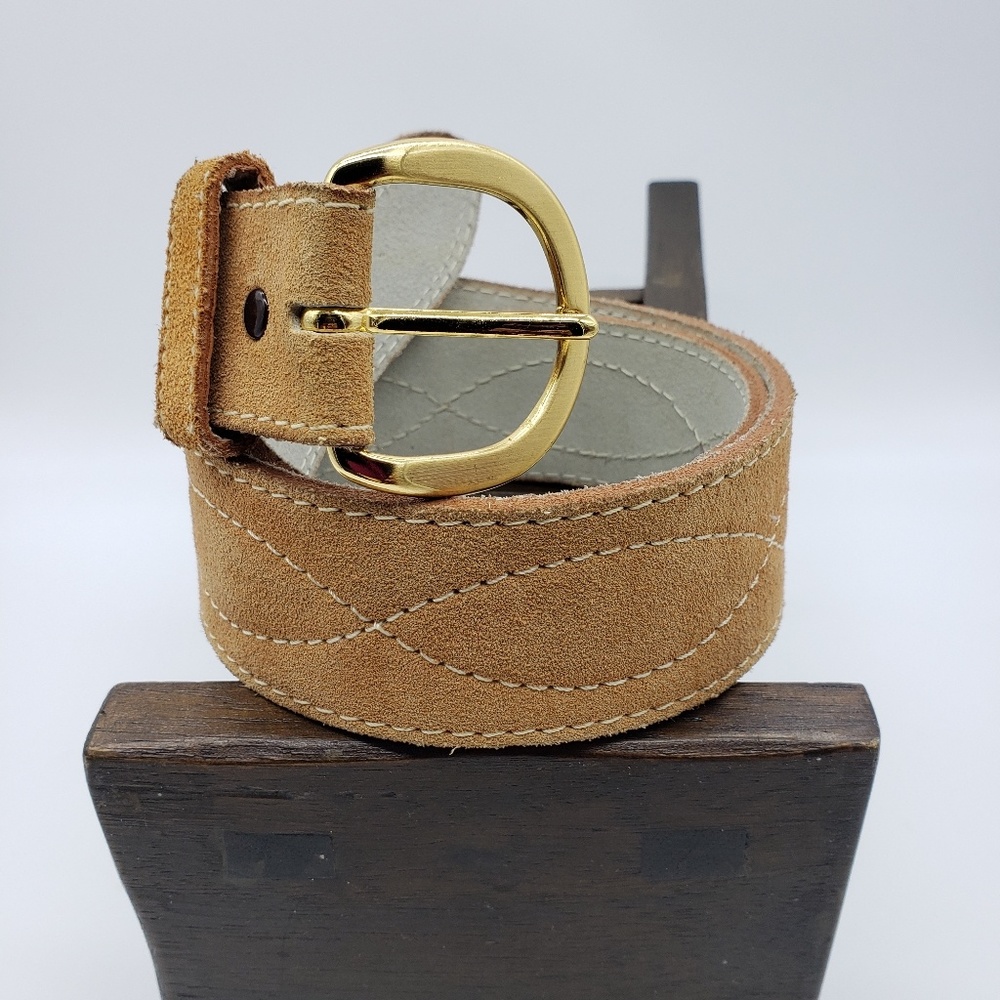 Morgan Taylor | Western Style Suede Belt - Medium